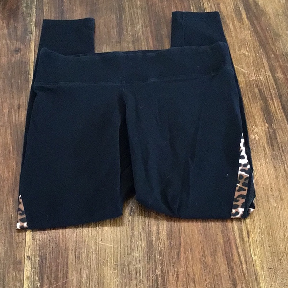 Victorias Secret PINK yoga animal print leggings - Picture 2 of 5